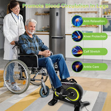 Load image into Gallery viewer, HOWHAI Mini Exercise Bike, Motorized Under Desk Pedal Exerciser - 12 Speed
