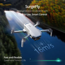 Load image into Gallery viewer, GPS Drone with 4K EIS Camera, Under 249g, 62 Mins Flight, 4KM FPV Transmission, Brushless Motor, Max Speed 16m/s, Auto Return
