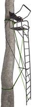 Load image into Gallery viewer, OL'MAN 17' Final Shot Extra Wide Jaw &amp; Truss Hunting Ladder Tree Stand
