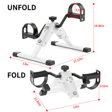 Load image into Gallery viewer, MOMODA Under Desk Bike Pedal Exerciser - White
