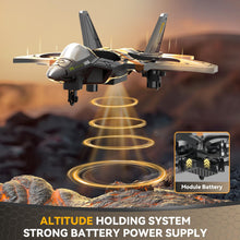 Load image into Gallery viewer, Foam Remote Control Airplanes RC Planes for Kids Adults 4-7 8-16, Remote Control Planes Fighter Jet with Light, 360° Flip Fighter Jet Toy
