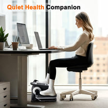 Load image into Gallery viewer, OLIXIS Under Desk Elliptical Machine - Black/Silver
