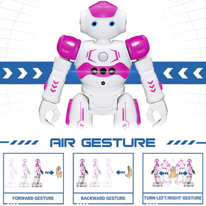 RC Robot Toys for Kids, Gesture & Sensing Programmable Remote Control Smart Robot