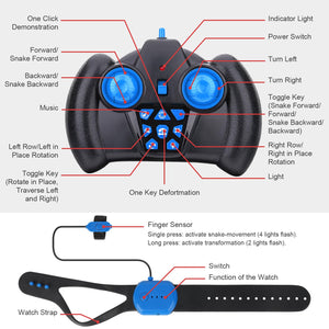 RC Car Toys for Boys Girls 6-12, Birthday Xmas Gifts for 6 7 8 9 10 11 12 Years Old, Gesture Sensing RC Stunt Car with Lights