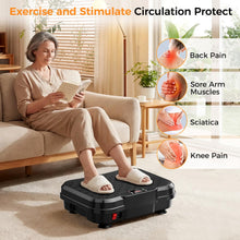 Load image into Gallery viewer, Trekora Vibration Plate Exercise Machine, Curved Vibration Plate for Lymphatic Drainage Weight Loss, 500 Lbs Capacity Shake Platform with 250 speeds Full Body Workout Equipment for Home Women Men
