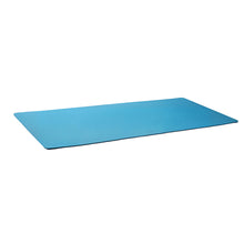 Load image into Gallery viewer, Amazon Basics 0.25-inch Thick TPE Exercise Yoga Mat with Carrying Strap, Aqua
