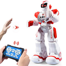 Load image into Gallery viewer, RC Smart Robot Toys for Kids, Intelligent Programmable Robot with Infrared Controller, Gesture Sensing, Singing, Dancing (Red)
