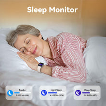 Load image into Gallery viewer, DAVIKO Pedometer Watch Senior Friendly No App/Phone Required,Waterproof Fitness Tracker Watch
