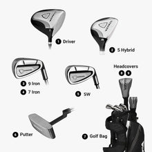Load image into Gallery viewer, Callaway Golf Men's Strata Intro Complete 9 Piece Package Set (Gray, 9 Piece (strata Intro), Men's, Right Hand)
