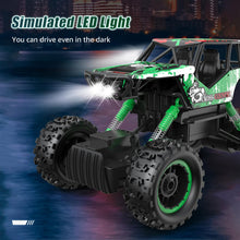 Load image into Gallery viewer, E 1:12 Scale Large Remote Control Car Monster Trucks for Boys with Head Lights 4WD Off All Terrain RC Car
