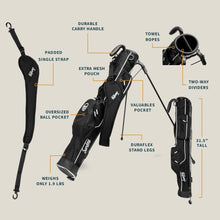 Load image into Gallery viewer, The Original Lightweight Sunday Golf Bag with Stand
