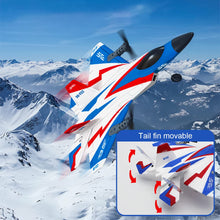 Load image into Gallery viewer, RC Plane 4 Channel Remote Control Airplane, F-22 RC Airplane for Beginners Adult with Stunt Flying
