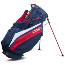 Load image into Gallery viewer, OGIO Golf Silencer Stand Bag (Red/White/Blue)
