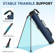 Load image into Gallery viewer, Findway Golf Stand Bag, Small Golf Bag for The Driving Range, Par 3 and Executive Courses, Lightweight Golf Club Carry Bag with Ball Holder and Pockets for Men Women
