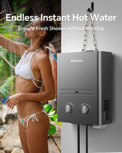 Load image into Gallery viewer, Ranein 6L Propane Tankless Water Heater, 1.58 GPM, 41,000 BTU, Outdoor
