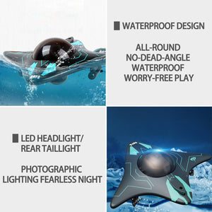 WiFi RC Boat with Camera - 6 CH Waterproof Remote Control Boat for Pools & Lakes, Wireless App Control for iOS & Android
