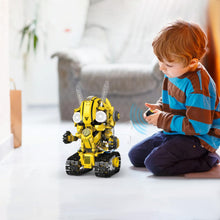 Load image into Gallery viewer, 5 in 1 STEM RC Robot Building Kit, 673PCS Remote &amp; App Controlled Jets Building Blocks Set, Robotic Technic Creative Toys

