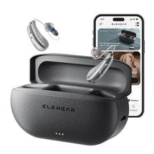 Load image into Gallery viewer, ELEHEAR-Beyond OTC Hearing Aids, AI Powered Speech Enhancement, Superior Sound Quality, Connectivity with iOS or Android Devices via Bluetooth 5.3, for Seniors and Adults
