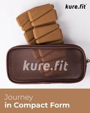 Load image into Gallery viewer, kure.fit Weighted Bangles | Adjustable Wrist and Ankle Weights for Women 2LB Each (Set of 2) Mocha
