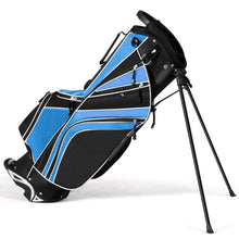 Load image into Gallery viewer, Tangkula Golf Stand Bag with 6 Way Top Dividers, Blue
