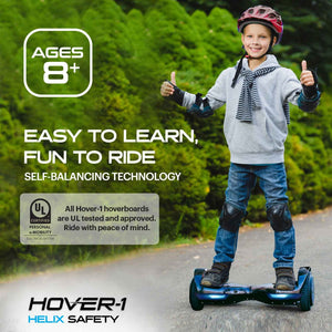 Electric Self Balancing Hoverboard with 7 mph Max Speed, Dual 200W Motors, 3 Mile Range, and 6.5” Wheels