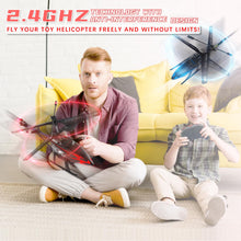 Load image into Gallery viewer, Remote Control Helicopter for Kids with 30-Minute Flight Time, LED Light Effects, Altitude Hold, One-Key Takeoff/Landing
