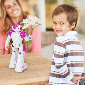 RC Robot Toys for Kids, Gesture & Sensing Programmable Remote Control Smart Robot