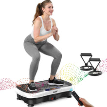 Load image into Gallery viewer, AXV Vibration Plate Fitness Platform Exercise Machine Vibrating Shaking Full Body Shaker Workout Vibrate Stand Shake Board Sport for Weight Loss Fat Burner for Gym Home Office
