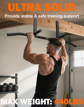 Load image into Gallery viewer, Fitarc Joist Mount Pull Up Bar - Joist Mounted for 8-9ft Beams, Upgraded Grip
