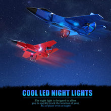 Load image into Gallery viewer, RC Plane Jet Toys for Kids Adult,2 CH Foam Remote Control Airplane for Boys Girls Over 12 Years and up,F35 Gravity, Red
