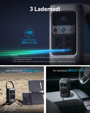 Load image into Gallery viewer, Anker SOLIX C200 DC Portable Power Station, 192Wh, 200W, Outdoor Camping
