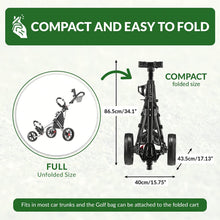 Load image into Gallery viewer, Caddytek Golf CaddyLite 11.5 V3 Superlite Deluxe Push Cart Silver
