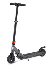 Load image into Gallery viewer, Electric Kids Scooter, Boys &amp; Girls Ages 13+, Max Rider Weight Up to 175lbs, Top Speed of 15.5MPH, Kickstand, Grey/Orange
