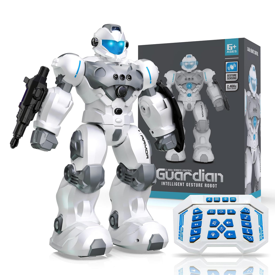 Robot Toys for Kids, Toys for 6 7 8 9 10 Year Old Boys Girls, Remote Control Toys with 2.4GHz Gesture Sensing