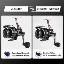 Load image into Gallery viewer, KastKing Megatron Spinning Fishing Reels with 5.2:1 Gear Ratio, 60 Size
