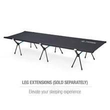 Load image into Gallery viewer, Helinox Cot One Lightweight, Compact, Collapsible, Portable Camping Cot, Long, Black
