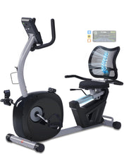 Load image into Gallery viewer, Kawnina Recumbent Exercise Bike, Recumbent Bike for Home with Smart Workout APP -Black
