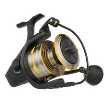 Load image into Gallery viewer, Penn Battle IV Size 8000 Spinning Fishing Reel, Full Metal Body and Sideplate, CNC Gear Technology, Hydro Armor Seals Critical Area from Water Intrusion, HT-100 Drag System

