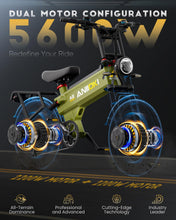 Load image into Gallery viewer, 5600W Dual Motor eBike,2025 A8 PRO MAX Electric Bike,45MPH 60V 70/80Ah Electric Bike for Adults,200Miles Long Range,20x4 Fat Tire All Terrain Ebikes
