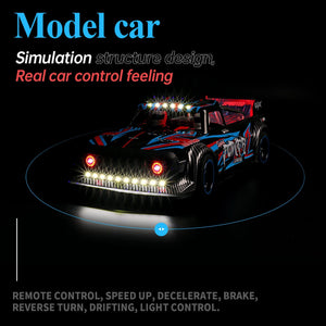 1:10 Scale Brushless Remote Control Car Truck, 60 KM/H High Speed RTR RC Truck, 2.4GHZ Electric RC Car, 4x4 Off Road