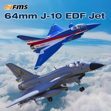 Load image into Gallery viewer, RC Jets 64mm J10 EDF Fighter Jet with Reflex Vigorous Dragon Rc Airplanes for Adults (NO Transmitter Batteries and Charger)
