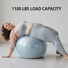 Load image into Gallery viewer, FITMIND Yoga Ball set-65cm&amp;25cm（Blue）
