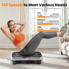 Load image into Gallery viewer, AXV Vibration Plate Fitness Platform Exercise Machine Vibrating Shaking Full Body Shaker Workout Vibrate Stand Shake Board Sport for Weight Loss Fat Burner for Gym Home Office
