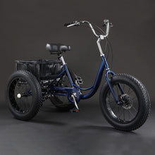 Load image into Gallery viewer, 20&#39;&#39;x4&#39;&#39; Tricycle for Adult, Men Women Sport Exercise Mountain Trike Cargo Backet, Cruiser 3 Wheel Bike Old Man Outdoor
