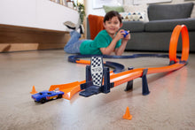 Load image into Gallery viewer, Hot Wheels Toy Car RC Set with 1:64 Scale Remote-Control Vehicle &amp; 30+ Pieces of Race Track to Create Multiple Configurations
