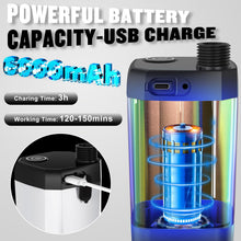 Load image into Gallery viewer, Portable Shower for Camping, [Long-Lasting] Spopal 6000mAh Rechargeable(WH)
