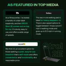 Load image into Gallery viewer, UREVO Strol 2E Smart 2-in-1 Folding Treadmill - Tangerine

