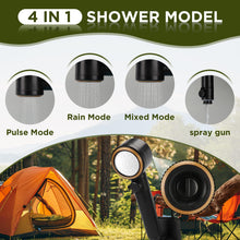 Load image into Gallery viewer, Ann Katy Portable Camping Shower Pump, Rechargeable Electric Outdoor Shower
