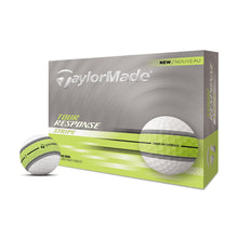 Load image into Gallery viewer, TaylorMade Golf 2025 Tour Response Golf Balls, Yellow Stripe, 1 Dozen
