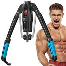 Load image into Gallery viewer, Merach Twister Arm Trainer, 22-440lb Hydraulic Power, Adjustable Home Chest Expander- Blue

